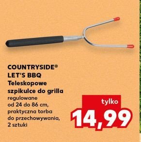 Szpikulce teleskopowe do grilla K-classic let's bbq promocja