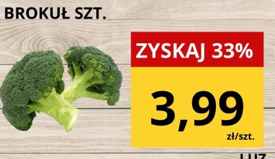 Brokuły promocja w Supeco