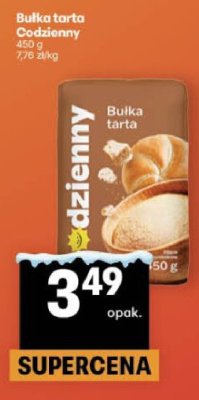 Bułka tarta Codzienny promocja w Delikatesy Centrum