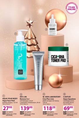 Krem S.NATUR Aqua Squalane nawilżający do twarzy, 60 ml promocja w Hebe