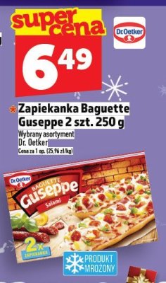 Zapiekanka Baguette Guseppe Dr.Oetker 2 szt. 250g promocja w TOPAZ