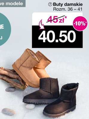 Buty damskie Rozm. 36 – 41 promocja w Woolworth