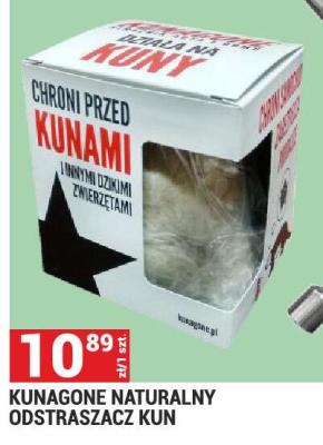 KUNAGONE NATURALNY ODSTRASZACZ KUN promocja w Merkury Market