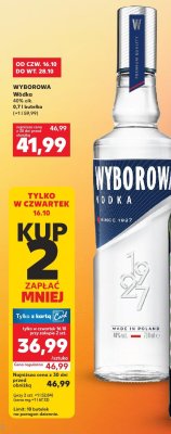 Wódka Wyborowa 0,7l promocja