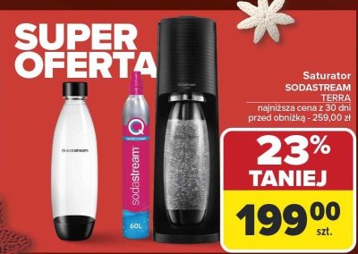 Saturator Terra promocja w Carrefour