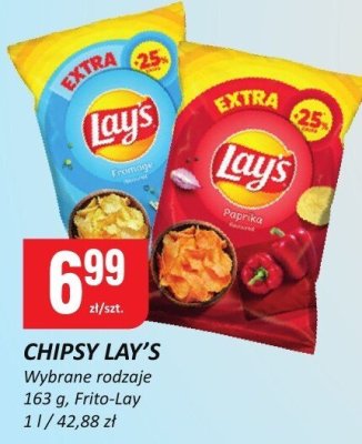 Chipsy Lay's karbowane promocja w Chorten