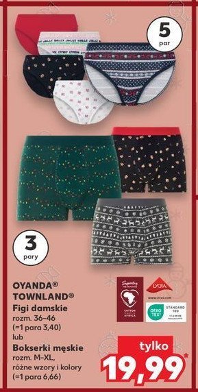 Figi damskie 36-46 Oyanda promocja