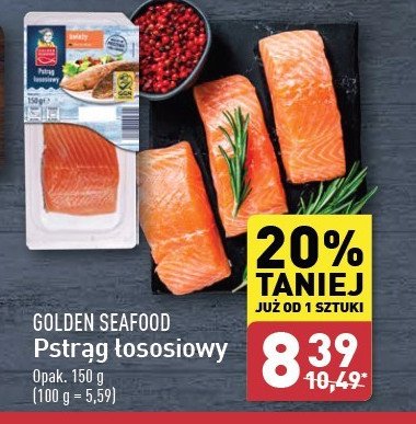 Pstrąg łososiowy Golden seafood promocja w Aldi