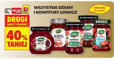 Konfitura wszystkie rodzaje promocja w Biedronka