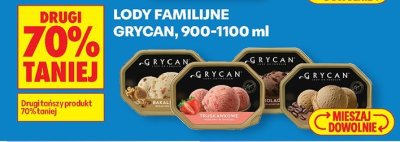 Lody familijne wszystkie rodzaje promocja w Biedronka
