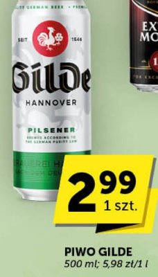Piwo Gilde Hannover Pilsener promocja w ABC