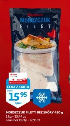 Filet z morszczuka argentyńskiego Auchan promocja