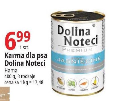 Karma dla psa bogata w jagni臋cin臋 Dolina noteci promocja