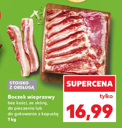 Boczek wieprzowy bez kości promocja