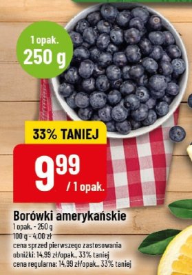 Borówki amerykańskie promocja w POLOmarket