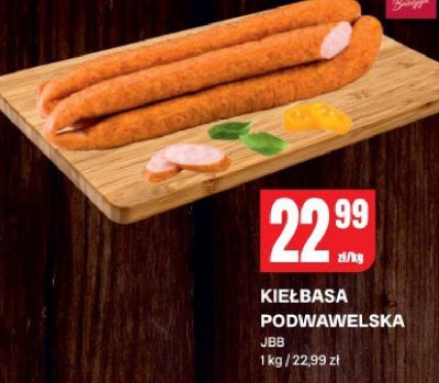 Kiełbasa podwawelska promocja w Chorten