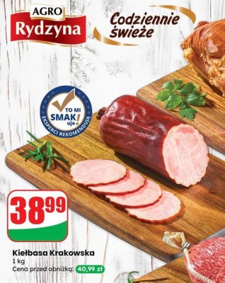 Kiełbasa Krakowska promocja w Dino
