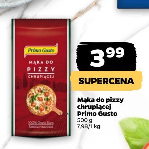 Mąka do pizzy chrupiącej Primo gusto promocja w Netto