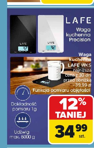 Waga kuchenna wks001 Lafe promocja