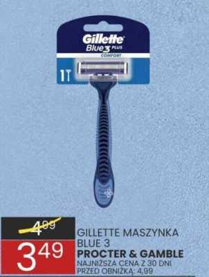 Maszynka do golenia Gillette Blue 3 Procter & Gamble promocja w Wafelek