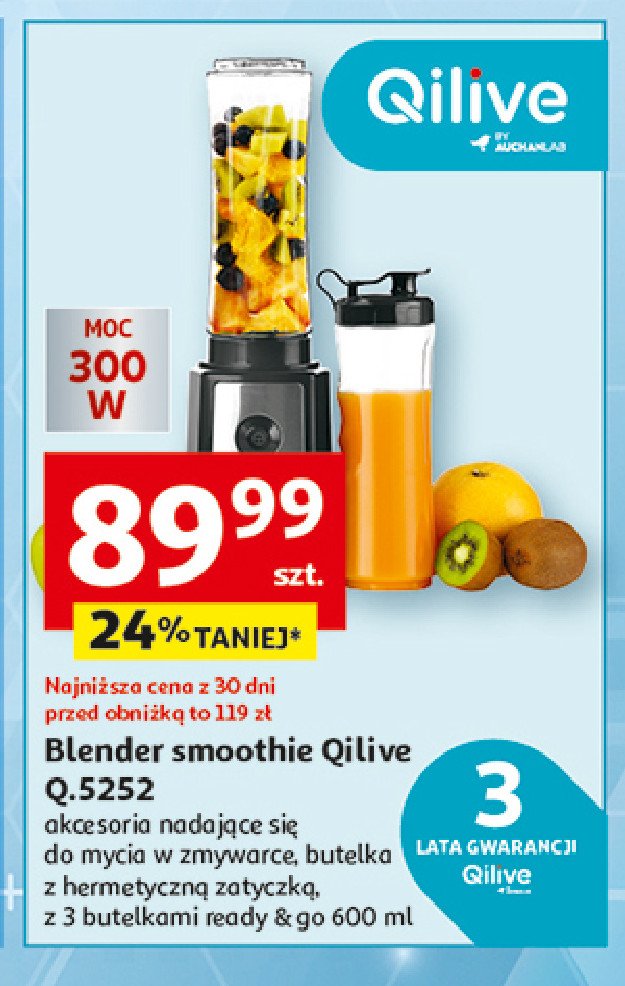 Blender q.5252 Qilive promocja w Auchan