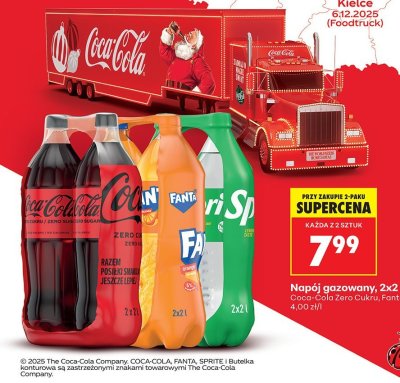 Napój gazowany, 2x2 l promocja w Biedronka