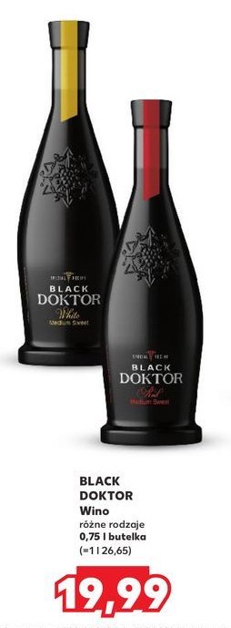 Wino Black doktor bostavan promocja w Kaufland