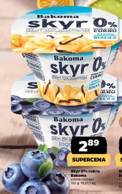 Jogurt skyr 0% cukru  promocja w Netto