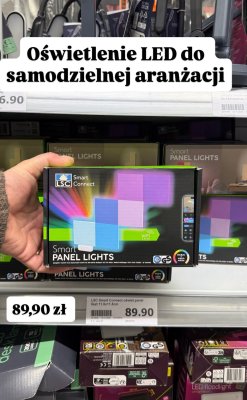 Oświetlenie LED do samodzielnej aranżacji promocja w Action