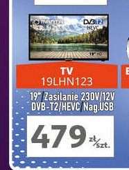 Telewizor led 19" 19lhn123d promocja