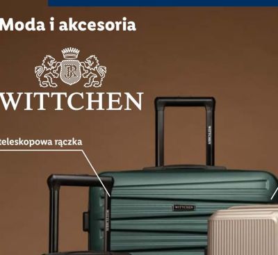 Walizka duża z ABS-u Wittchen promocja w Lidl