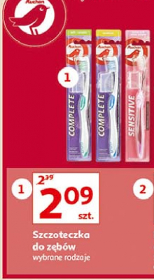 Szczoteczka do zębów sensitive Auchan promocja