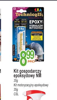 Kit naprawczy epoksydowy uniwersalny TECHNICQLL promocja