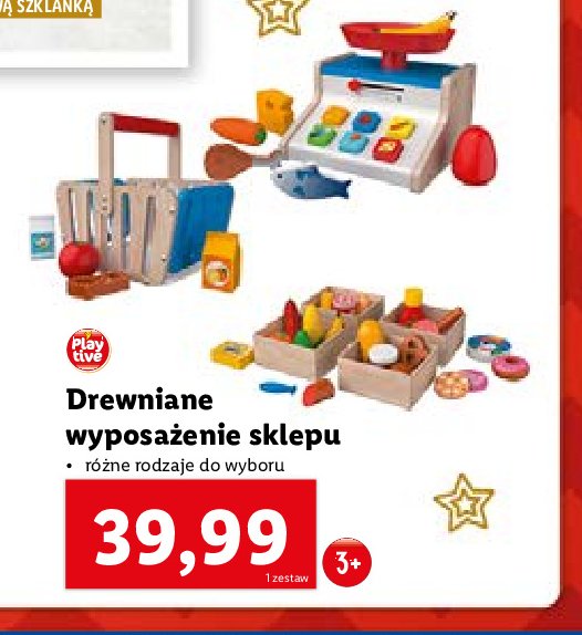 Wyposa偶enie sklepu drewniane Playtive promocja