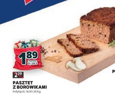 Pasztet z borowkami Indykpol promocja w Stokrotka