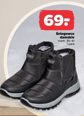 Śniegowce damskie promocja w Netto