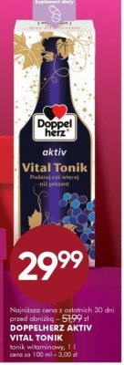 Tonik witaminowy DOPPELHERZ AKTIV VITAL TONIK 1 l promocja w Super-Pharm
