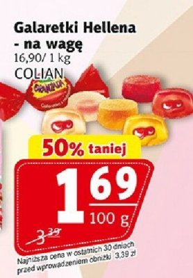 Galaretki Hellena na wagę promocja w Prim Market