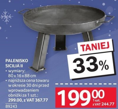 Palenisko SICILIA II promocja w Selgros