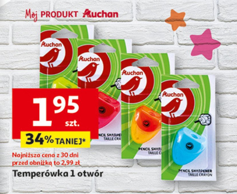 Temperówka Auchan promocja