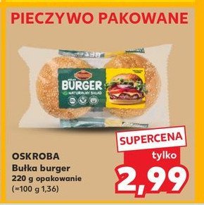 Bułki do hamburgerów Oskroba promocja