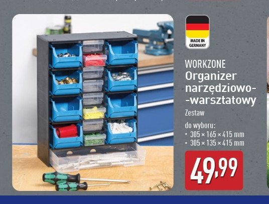 Organizer narzędziowo-warsztatowy 30.5 x 41.5 cm promocja