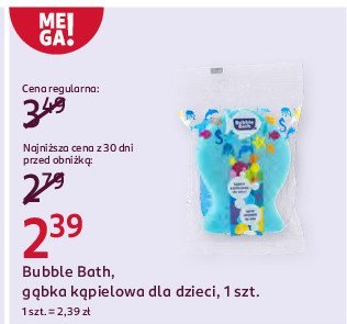 G膮bka k膮pielowa dla dzieci Bubble bath promocja