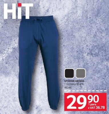 Spodnie męskie chinos Auchan inextenso promocja w Selgros