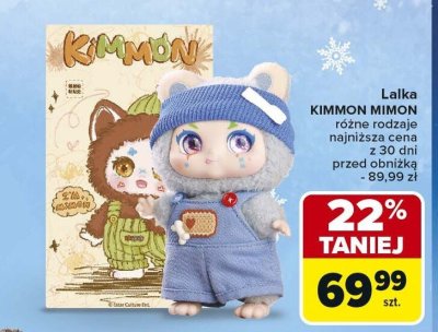 Lalka DREAM MAKER, DREAMS OF THE WILDERNESS, LET'S CAFE, REGAIN MYSELF KIMMON MIMON różne rodzaje promocja w Carrefour