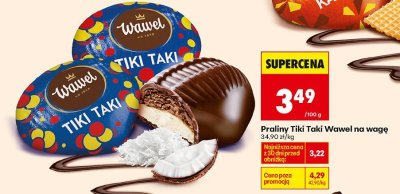 Praliny Tiki Taki Wawel na wagę promocja w Biedronka