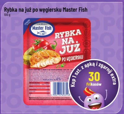 Rybka na już po węgiersku Master Fish promocja w POLOmarket