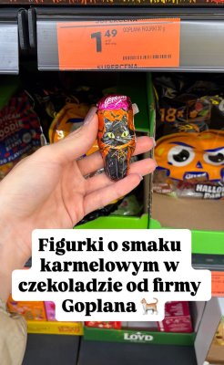 Figurki czekoladowe o smaku karmelowym 30g promocja w Biedronka