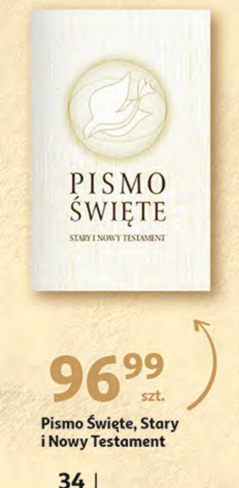 Pismo 艣wi臋te stary i nowy testament promocja