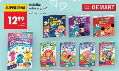 Książka edukacyjna Demart różne rodzaje promocja w Biedronka